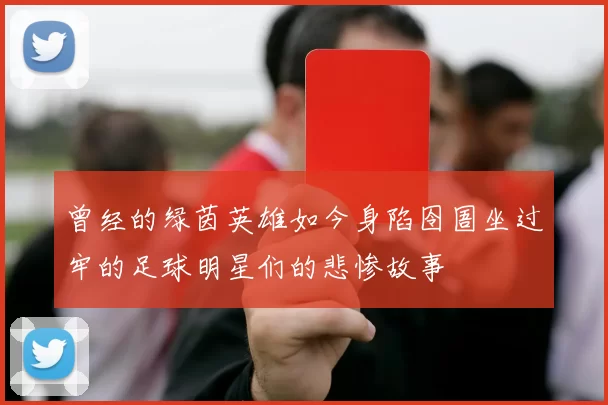 曾经的绿茵英雄如今身陷囹圄坐过牢的足球明星们的悲惨故事